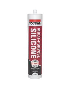 General Purpose Silicone - Clear, Soudal